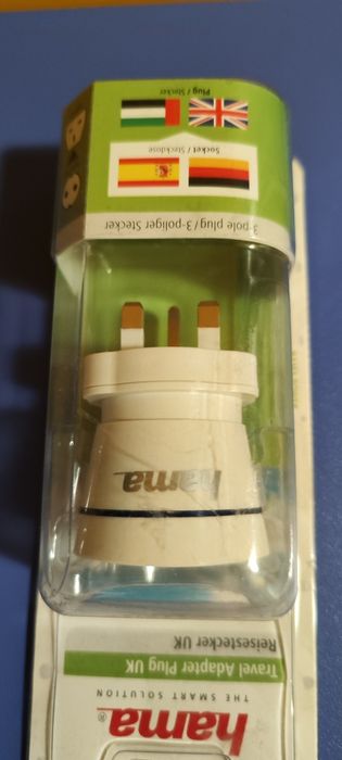 Адаптер за пътуване UK /EU