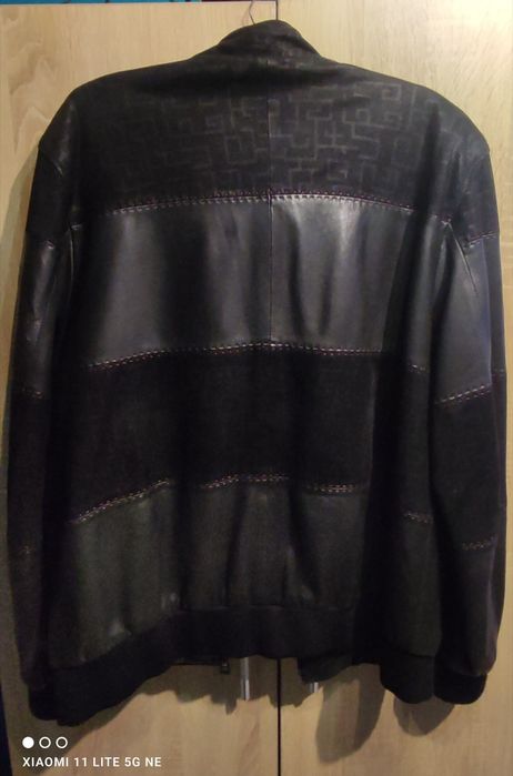 Мъжко кожено яке, естествена кожа