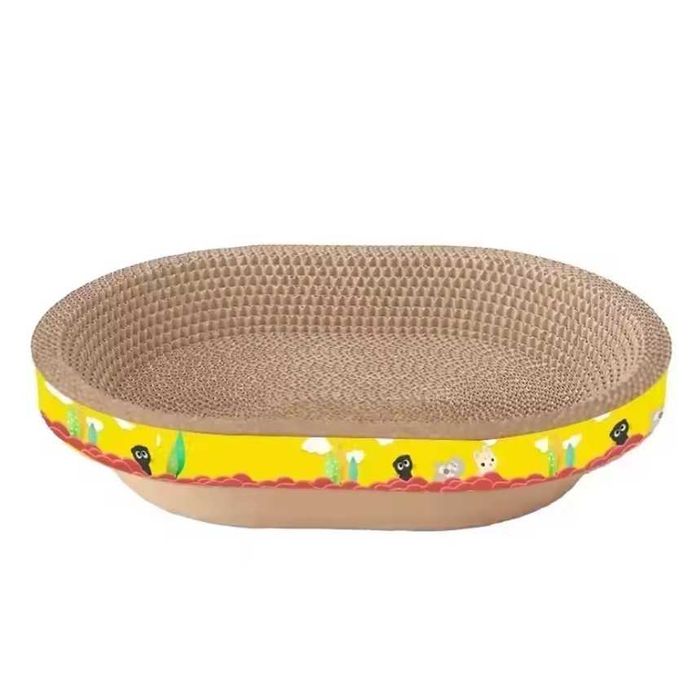 Драскалка за котки от гофрирана хартия 40x28x8см