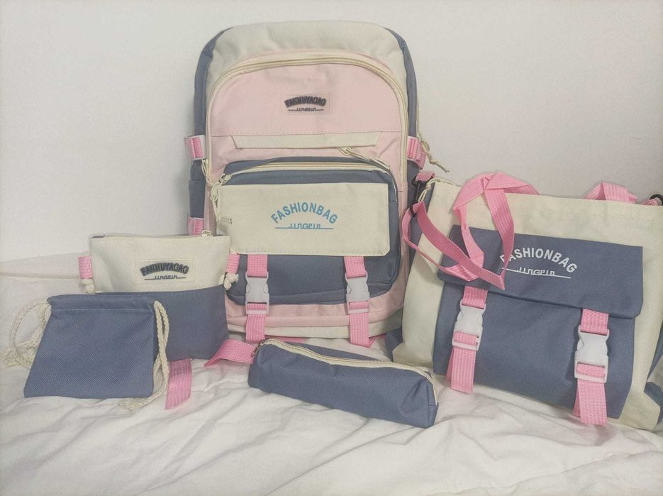 Set Ghiozdan+penar+sacosa tote+gentuta