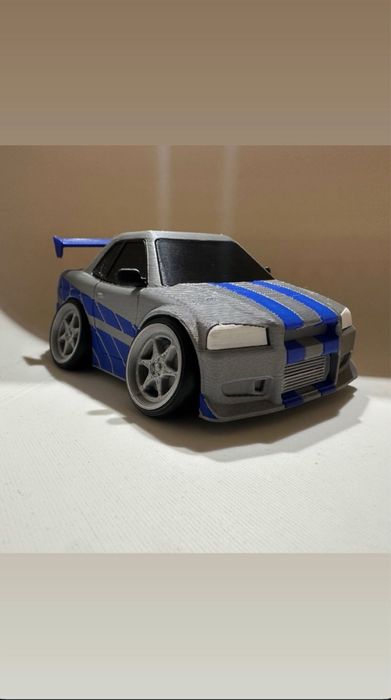 Количка модел Nissan Skyline GT-R R34 (Brian’s Car – Fast & Furious)
