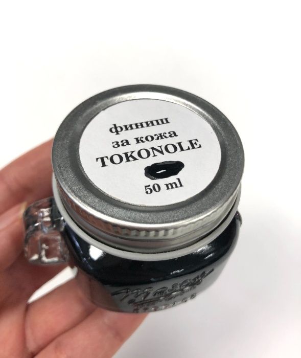 Финиш за ръбове Tokonole, токоноле, безцветно, кафяво, черно, 50 мл,