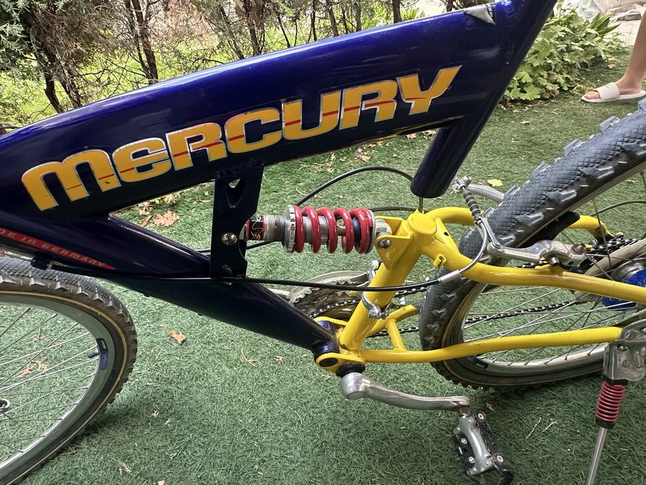 Продавам планински велосипед Mercury – пълно окачване