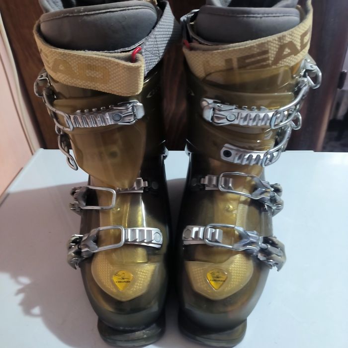 Clapari ski  HEAD 38 39 transparenti