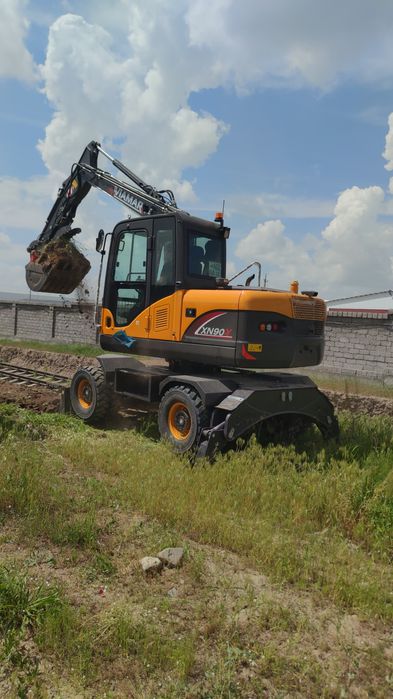 Услуга экскаватора, экскаватор хизмати, ekskavator