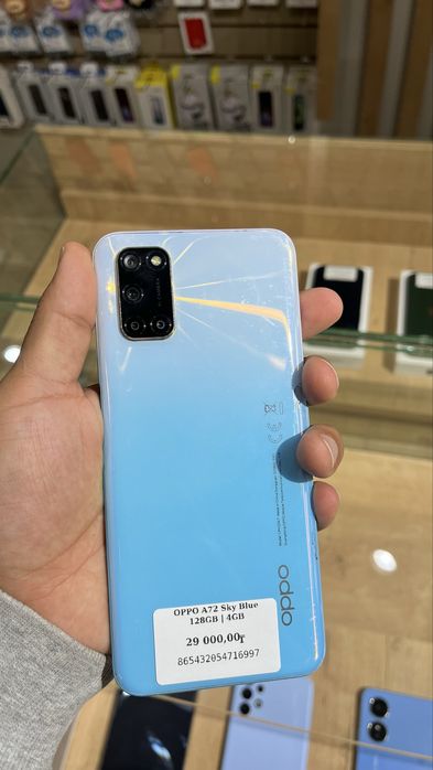 Oppo A72 Sky Blue 128GB|4GB