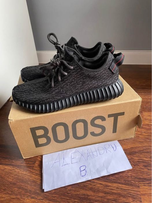 Yeezy  350 V1 Pirate Black