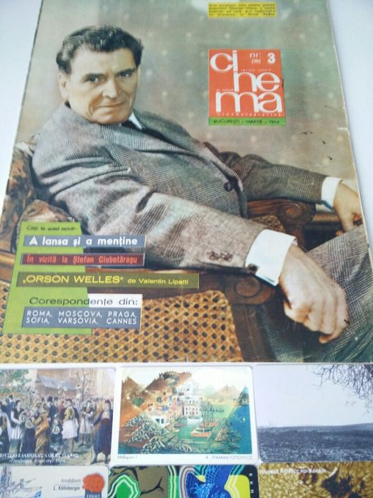 Revista Cinema si Flacara ,carduri telefon