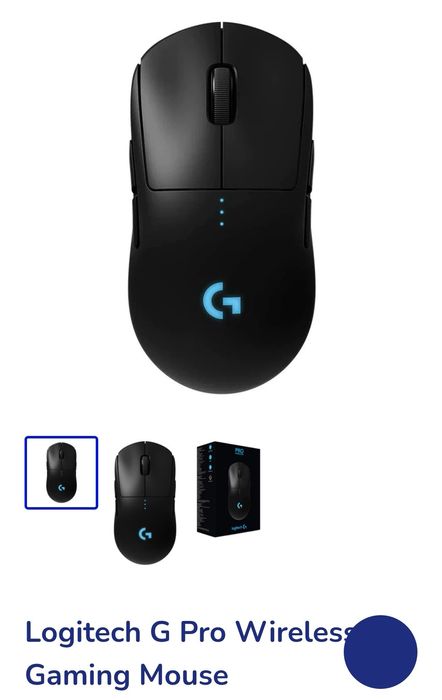 vand mouse Logitech G Pro Wireless RGB Gaming Mouse 16000 DPI Negru