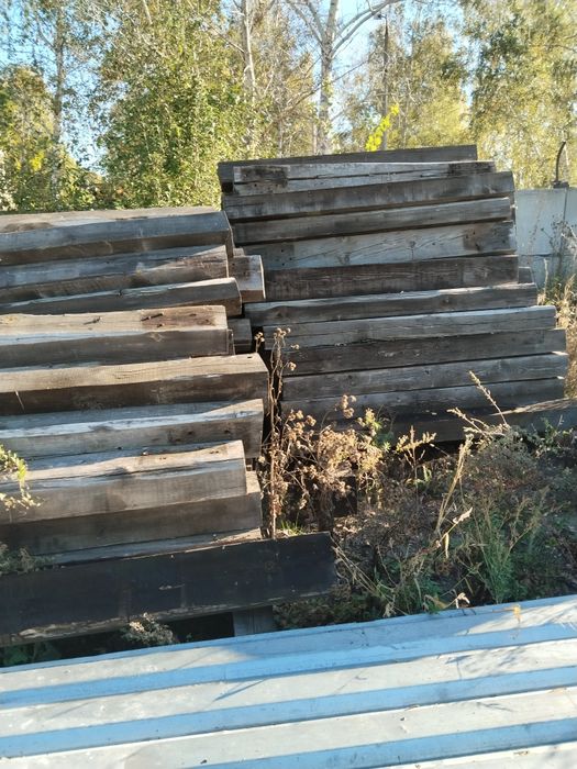 Продам шпалы деревяные