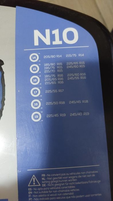 Huse / sosete roti antiderapante pentru zapada/iarna Norauto