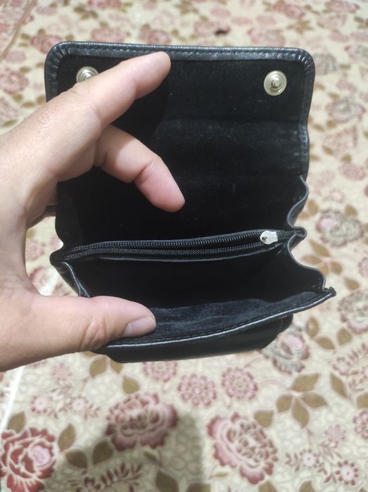 Барсетка на пояс кожаная.