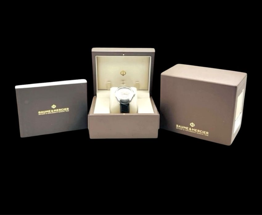Baume & Mercier Clifton Automatic GMT – Anthracite Sunray Dial мъжки часовник