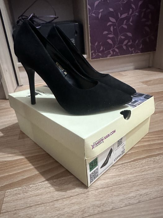 замшевые каблуки