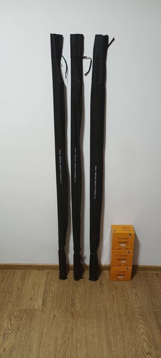 3 Lansete Feeder 3.0m ROBINHAN Bolentino + 3 Mulinete YUMOSHI EK6000