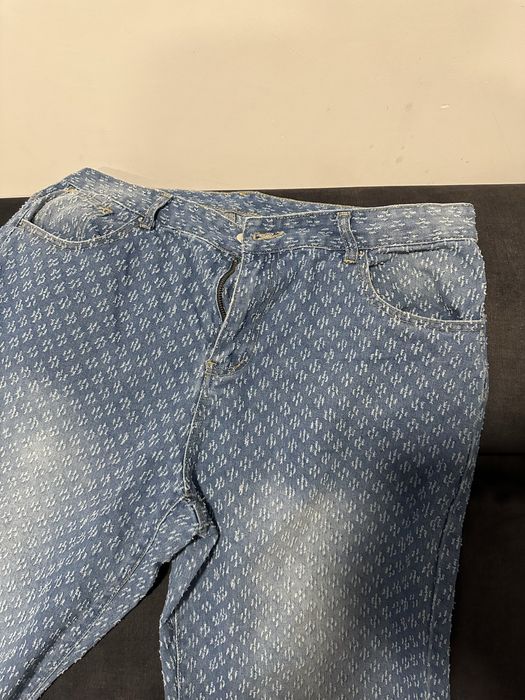 Сини дънки размер XL