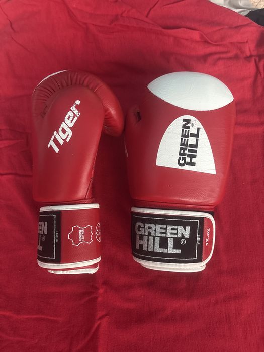 Vand manusi Green hill 12 OZ si casca BODO BEST