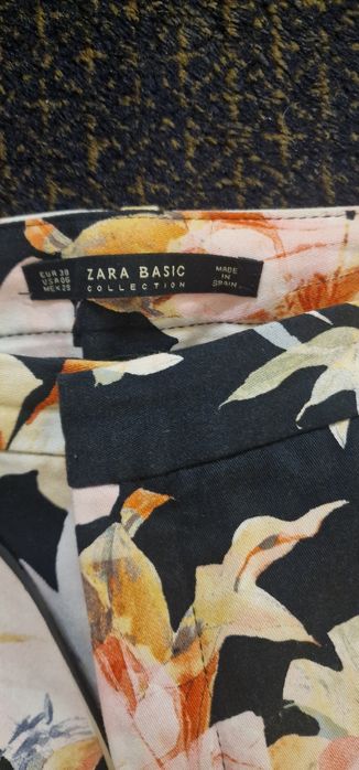 Pantaloni Zara din bumbac