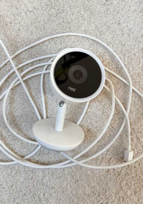 GOOGLE Camera de Supraveghere Nest Cam IQ Smart Indoor Security Alb