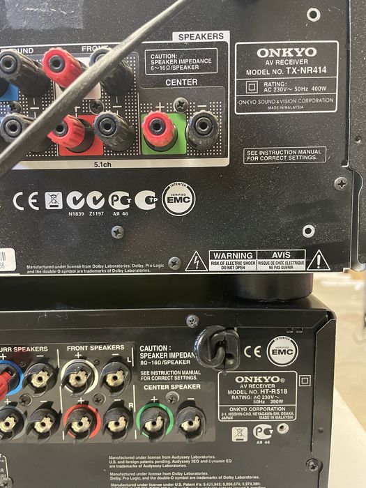 Onkyo приемник за части