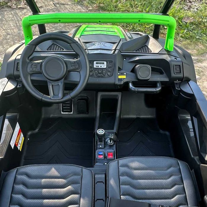 UTV electric cu 4 locuri, Kinderauto Racing 4x 150W 24V 14Ah