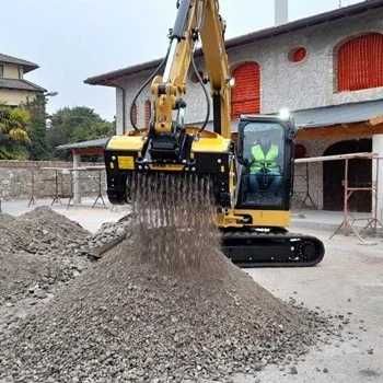 Cupa de sortare pentru excavatoare