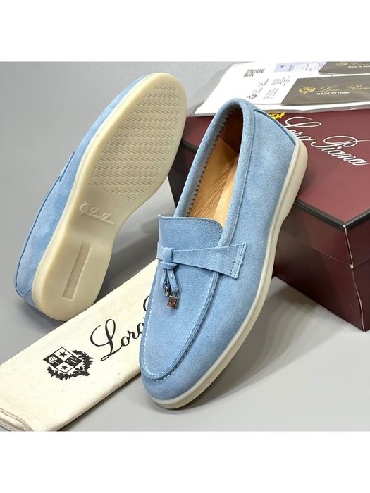 Loro P Мокасини Естествен Велур 36-44 Номер