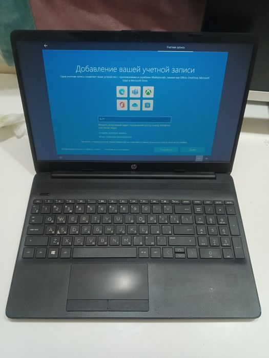 Ноутбук HP intel, 256ssd, 4ozu