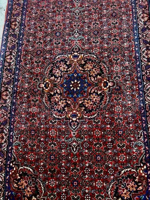 Superb covor persan-original-Bidjar-lana-matase-etichetat-Olanda