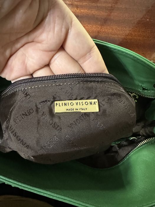 Кожаная сумка с Кореи ANNE. KLEIN