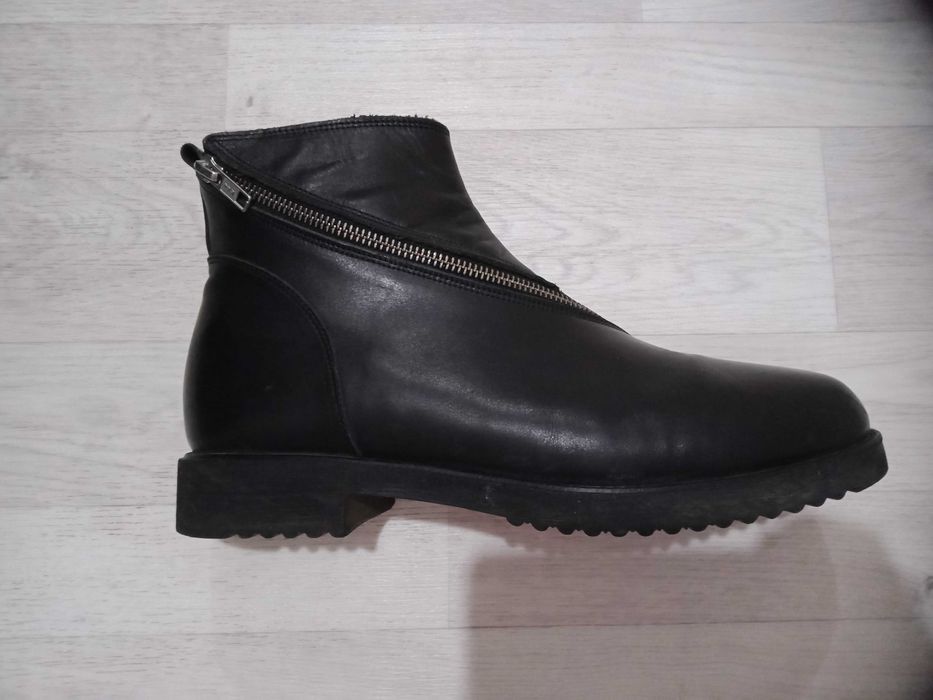 Мужские кожаные ботинки