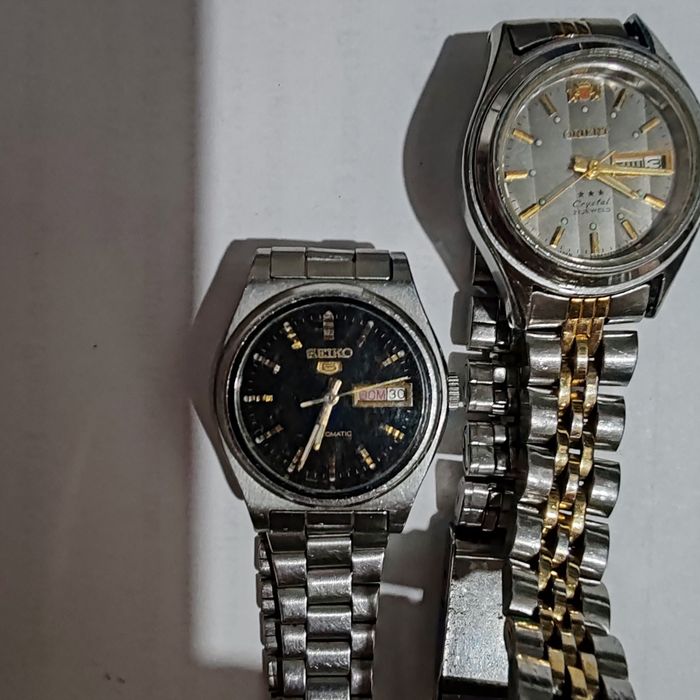 Orient și Seico automatic de damă