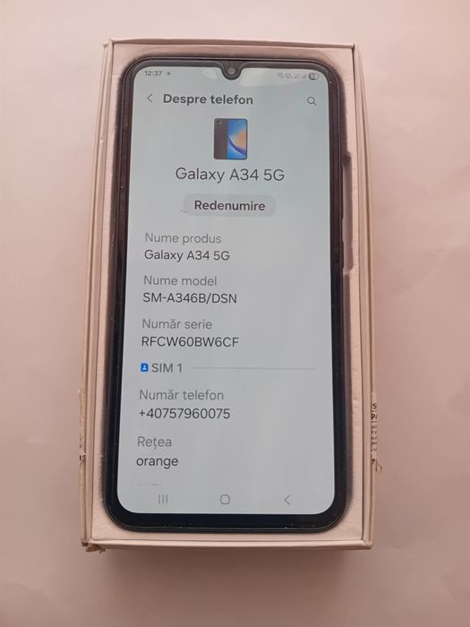 Vand Samsung A34 5G