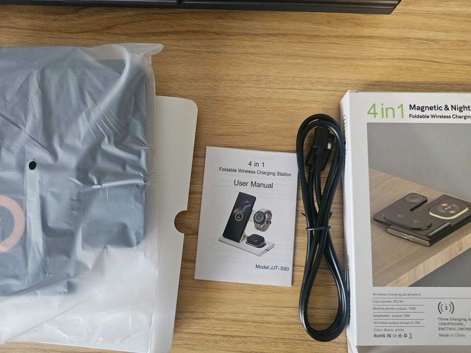 Incarcator wireless 4 in 1 pentru Samsung Watch