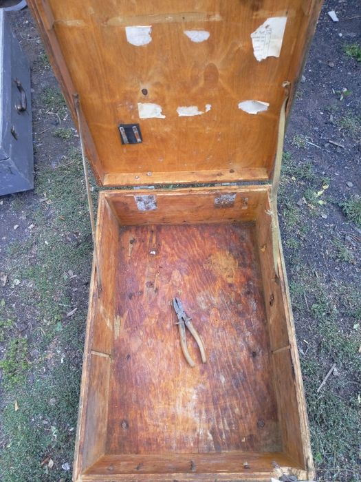 Ящик дееревянный советских времен