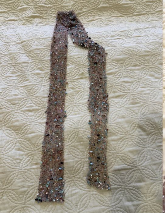 Шарфик из бисера