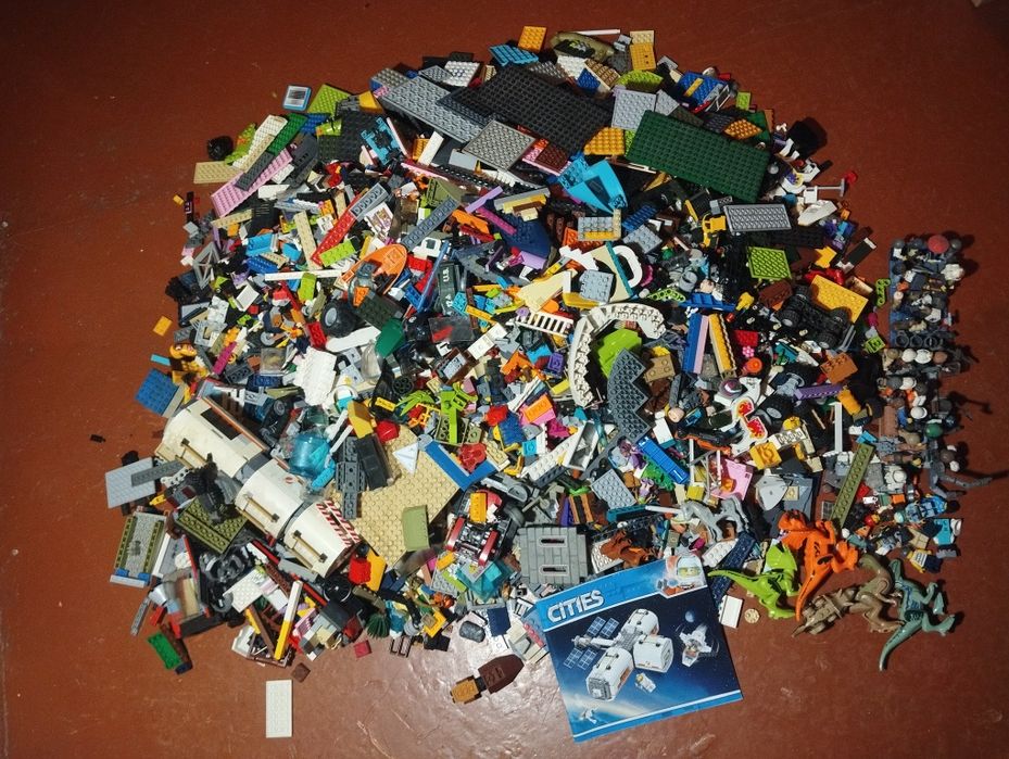 Лего огромная куча