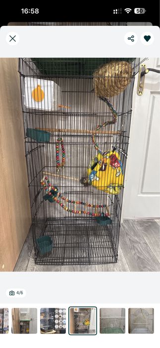 Продам клетки для попугаев