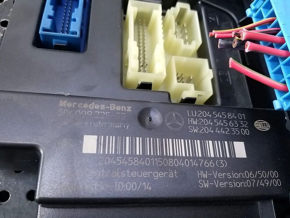 Modul calculator sam mercedes c class w204 2045458401 2045456332 2044423500 5dk00922553