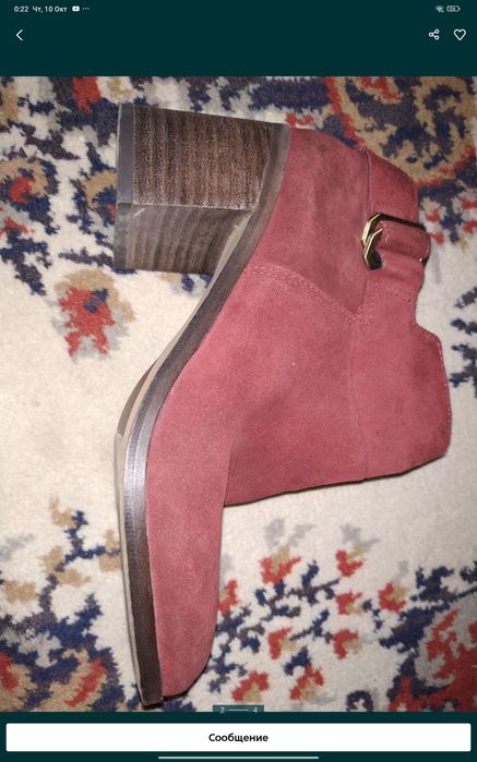 Franco sarto из США натуральной замши 34 - 35