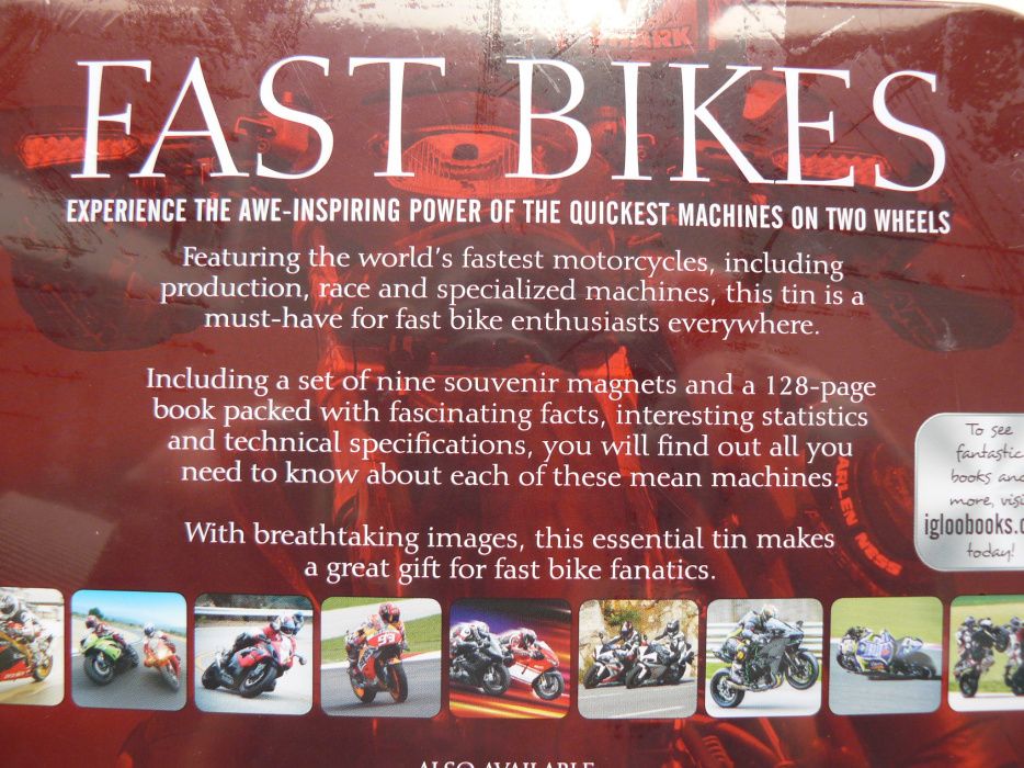 FAST BIKES Un Set Special In Cutie De Tabla Pt Colectionari Sau Cadou