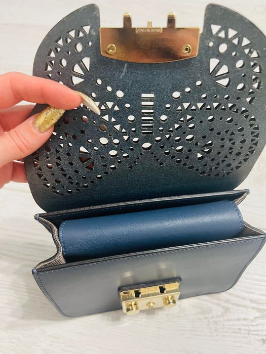 Geanta mini steel blue Furla