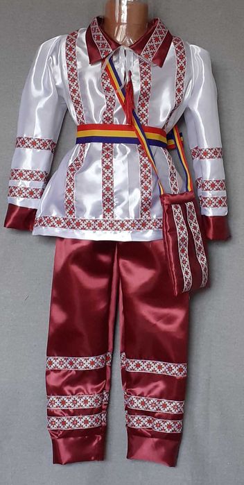 Costum popular pentru copii marimile 3 si 4 (5-6-7 ani)