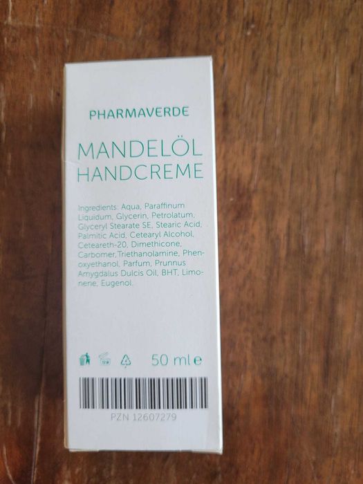 crema de maini cu ulei de migdale 50 ml