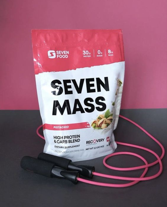 Seven mass 1кг гейнер высокобелковый