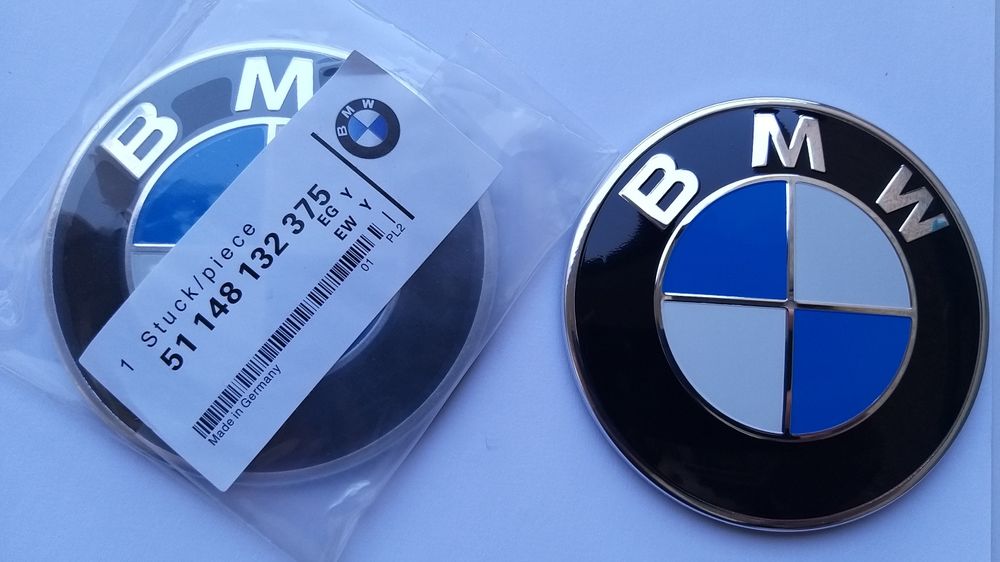 Емблеми за преден капак 82мм по стандарт за БМВ F10,F11,F30,F31,F01