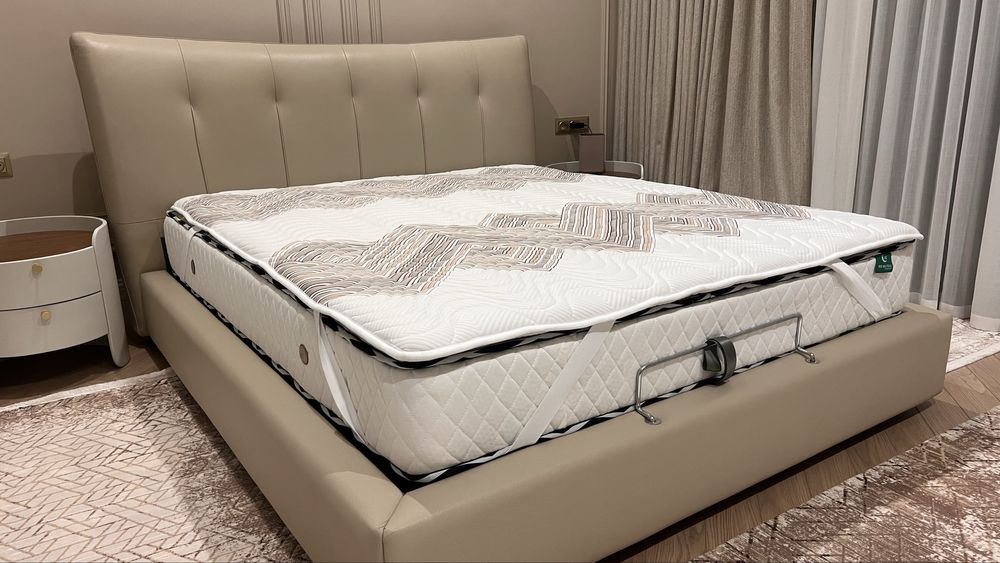 Безпуржинные матрас комфорт + Мемери фаом качественный matras