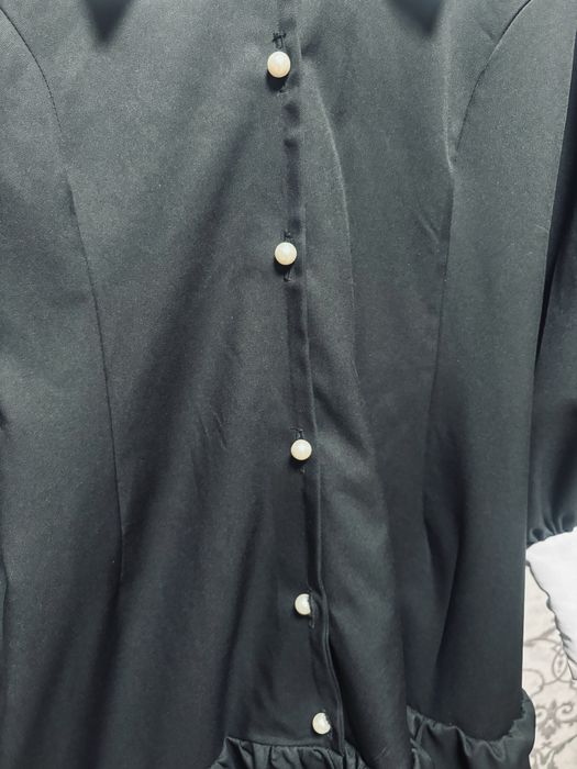 Стильное школьное платье