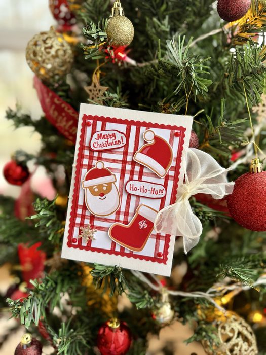 Ръчно изработени Коледни картички