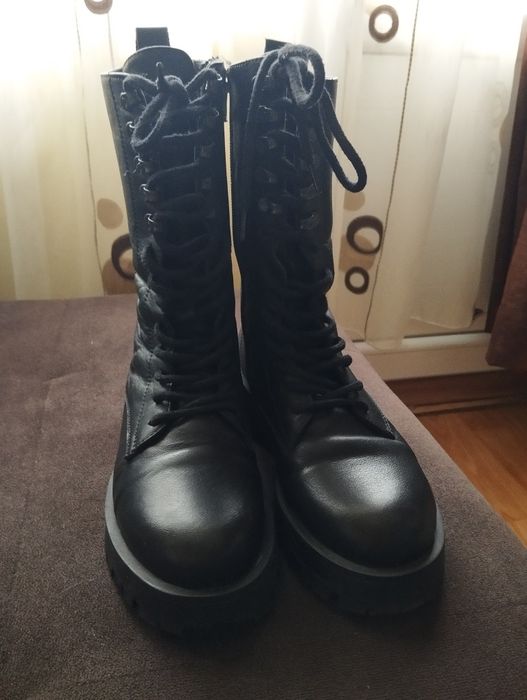 Дамски боти -естествена кожа